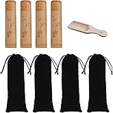 Biodegradable Bamboo Scattering Urn for Human Ashes,Bamboo Spreading Cremation Tube Urns,Keepsake Urn and Black Velvet Bag for Male Women Pet Dog Cat Ashes