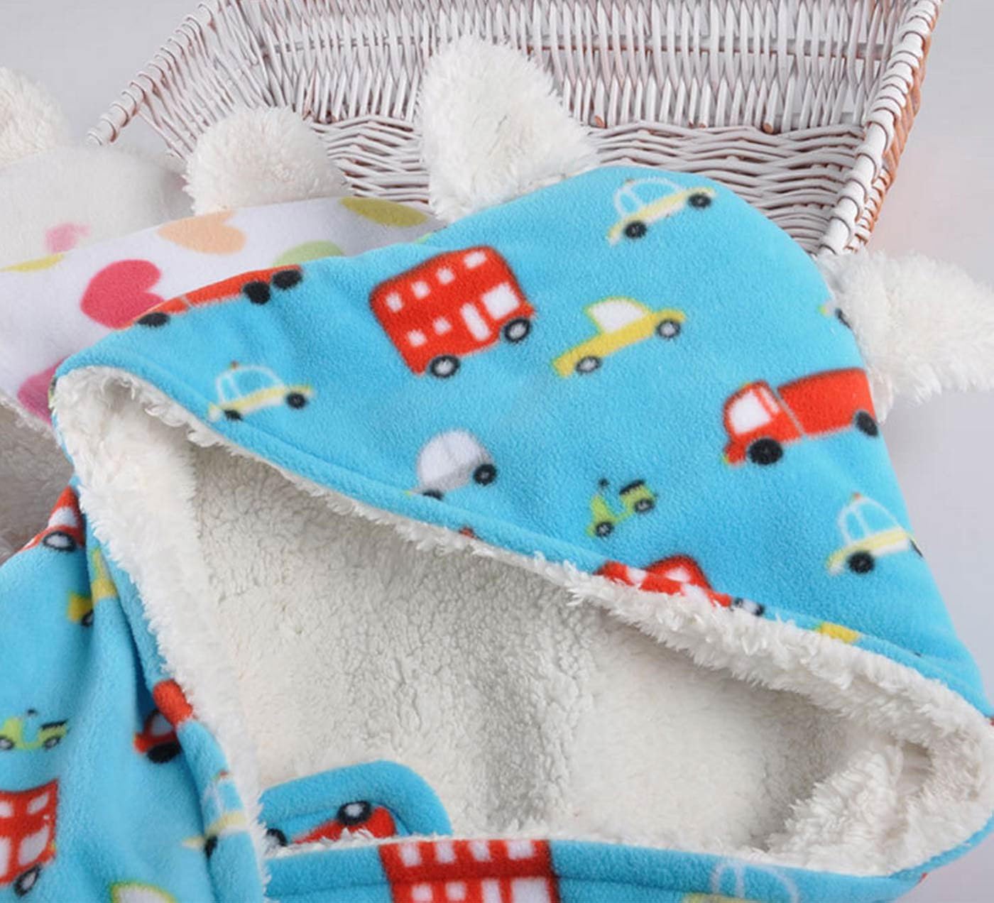 Voxloud Com Literie Et Linge De Maison Matelas Et Linge De Lit 75cm Happy Cherry Emmailloter Bebe En Molleton Polaire Couverture Demmaillotage Bebe Naissance Fille Garcon Chaud Sac De Couchage Automne Hiver 0 12