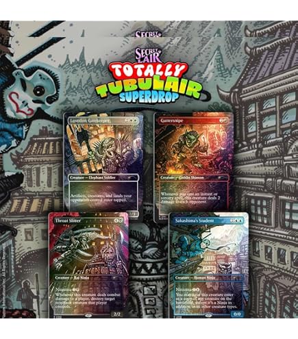 Amazon.com: Magic The Gathering Secret Lair: Featuring: Phoebe