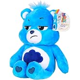 Care Bears Grumpy Bear Bean Plush, 9 inches, Blue