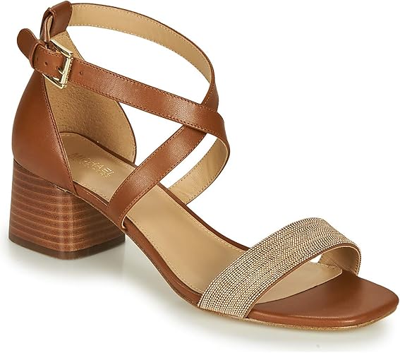 michael kors cognac sandals