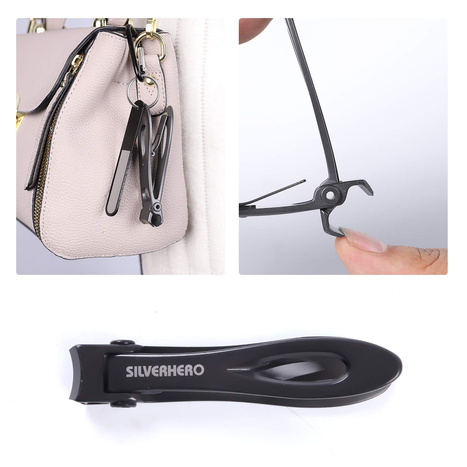 15mm Wide Jaw Opening Deluxe Sturdy Stainless Steel Fingernail Clippers Toenail Clippers for Thick Nails Big Size : Beauty