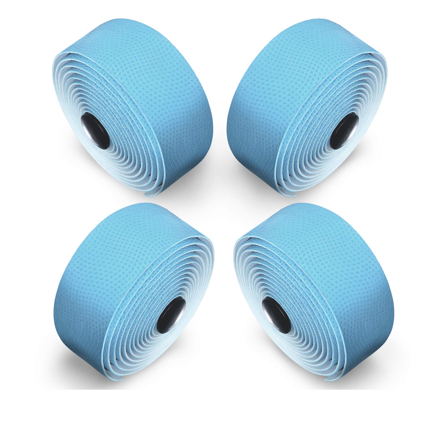 ALIEN PROS Bike Handlebar Tape PU (Set of 2) Black Red White Pink Blue - Enhance Your Bike Grip with These Bicycle Handle bar Tape - Wrap Your Bike for an Awesome Comfortable Ride