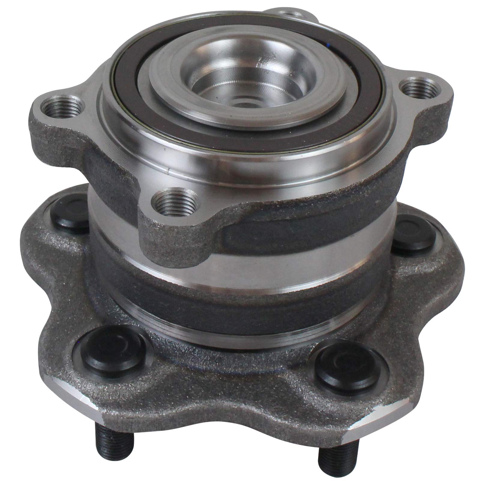 Photo 1 of PAROD 512388 Rear Wheel Bearing and Hub Assembly Compatible with 07-08 Nissan Altima,09-19 Maxima,15-16 Murano,13-19 Pathfinder,13 Infiniti JX35,14-19 Infiniti QX60,11 Mitsubishi RVR 5Lugs w/ABS