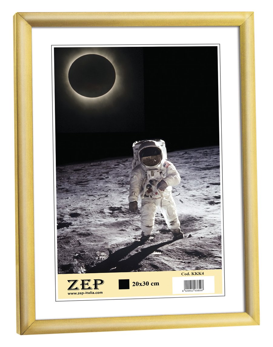 Zep KG1 Basic Collection Gold Resin Photo Frame, gold, 20 x 30 cm — image 1