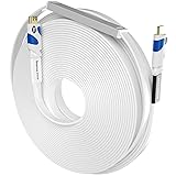 Postta Flat HDMI Cable 75 Feet Flat HDMI 2.0 Cord