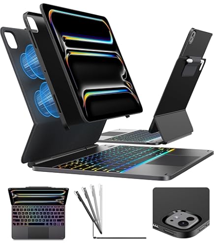 iPad Magic Keyboard ブラック iPad Pro 13インチ Magic Keyboard for iPad Pro 13‑inch (M5) - US English - Black - Apple