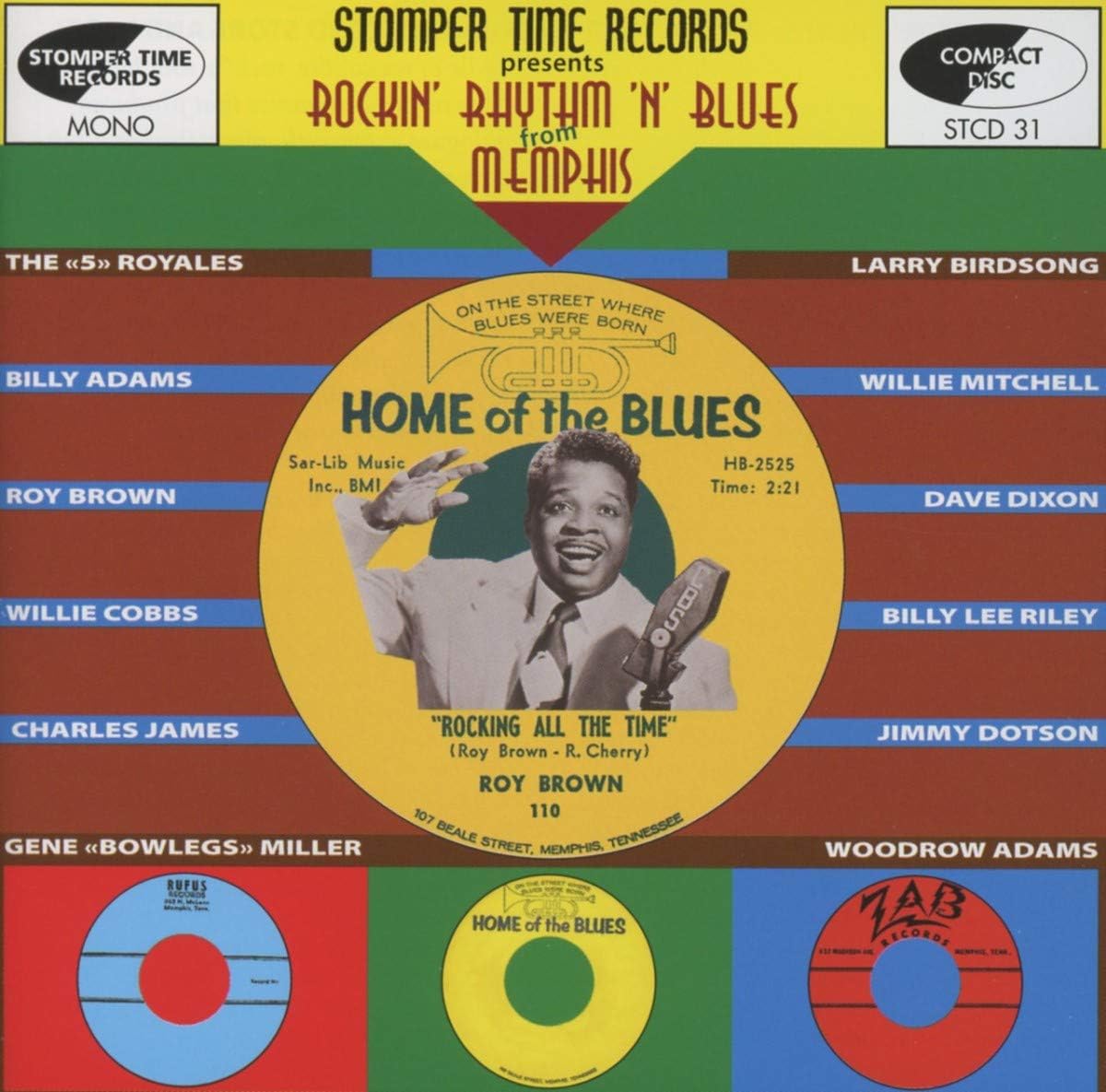 Rockin Rhythm N Blues From Memphis