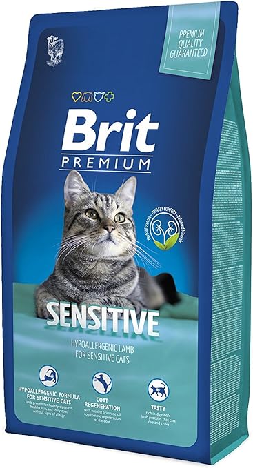 brit premium sensitive lamb & rice