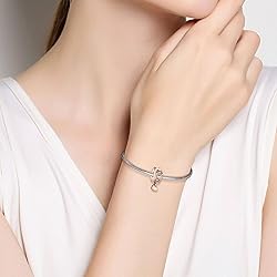 VALGACLS Infinite Hearts Clip Charms Rose Gold