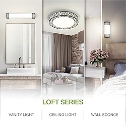 ASD 14 Inch LED Flush Mount Ceiling Light - Modern
