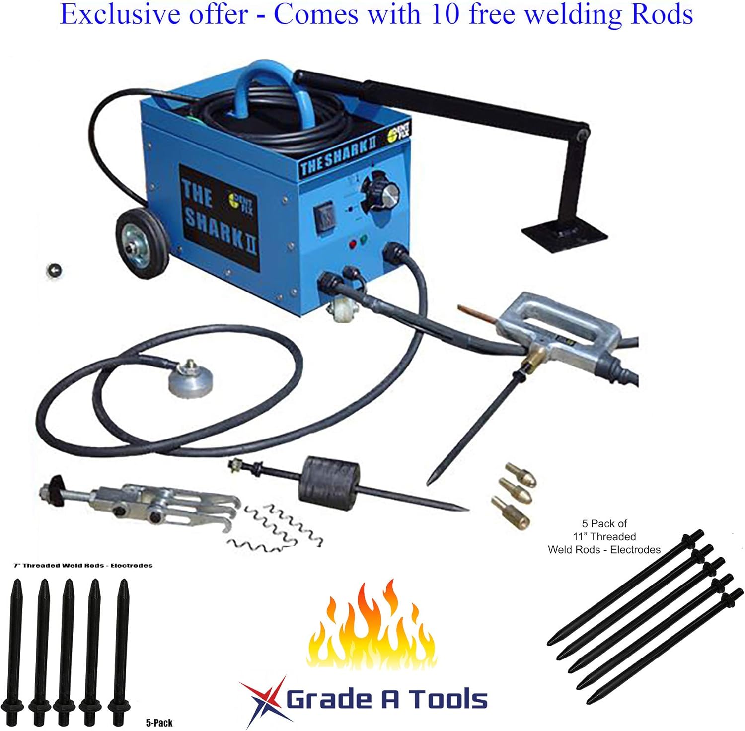 Dentfix DF-595II Hammer Head Removal System (INCLUDES 10 FREE WELDING RODS)