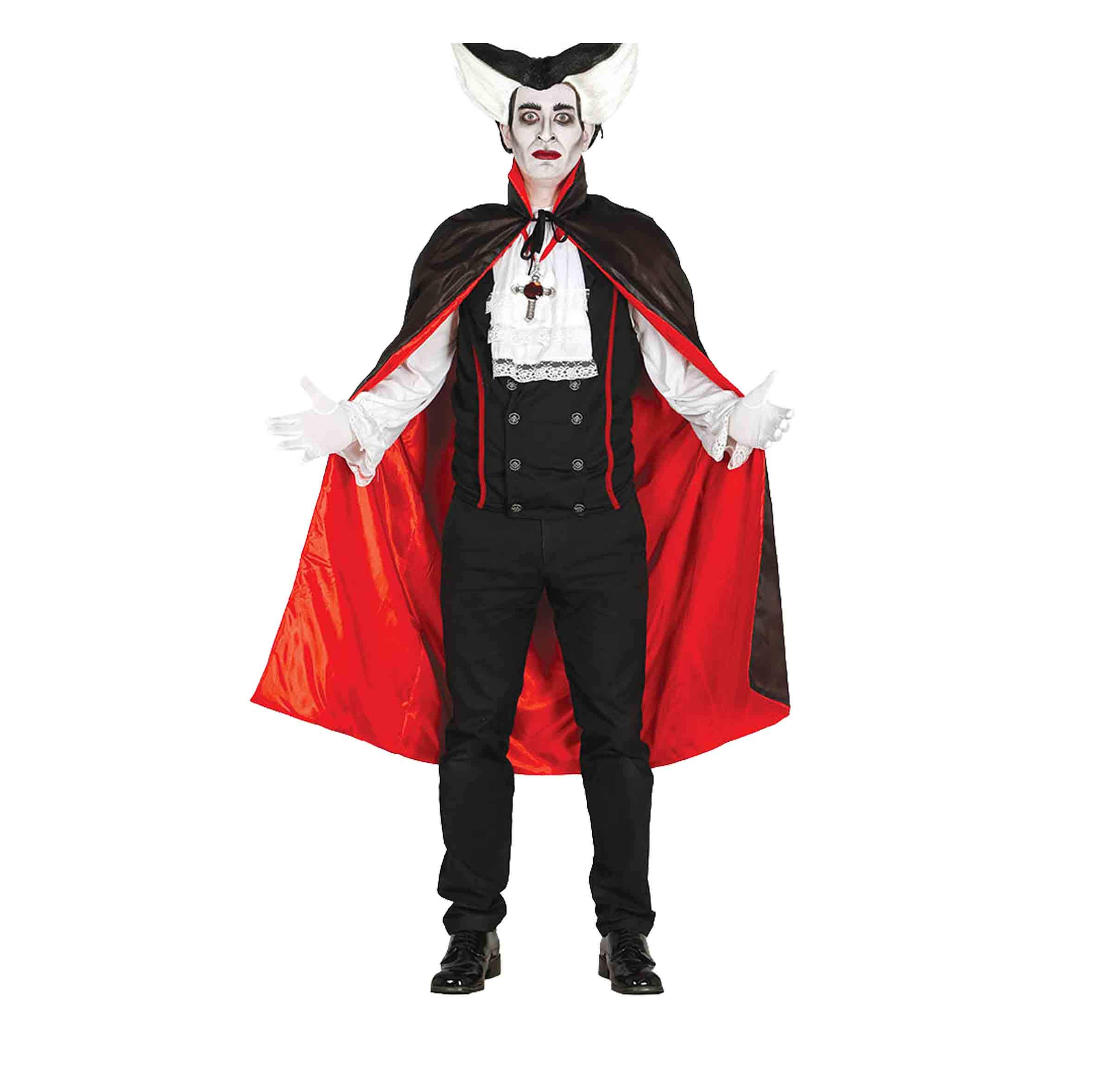 Guirca Fiestas GUI18633 - Black Cape with Red Lining 100 CMS