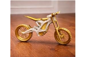 NIMBUSTRA Glow-in-The-Dark Electric Dirt Bike Model Compatible with Surron Light Bee X, A Collectible DIY Model Kit with Func