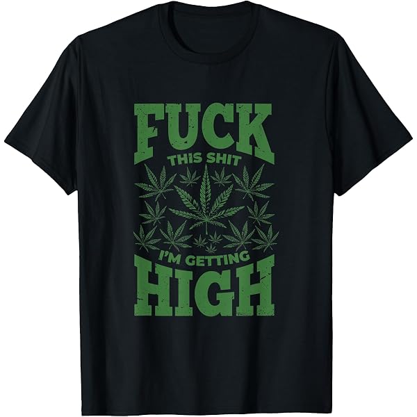 T-Shirt Uomo Divertente Patate Al Forno - 420 Marijuana Erba - Crazy Dog Tshirts, Verde Heather