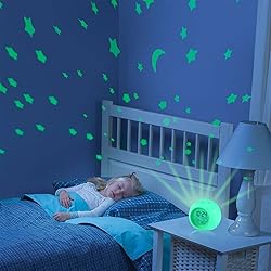 Tarklanda Alarm Clock for Kids,Moon Stars Projector