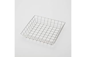 American Metalcraft SQGS10 Square Wire Grid Basket, Stainless Steel, 10-Inches