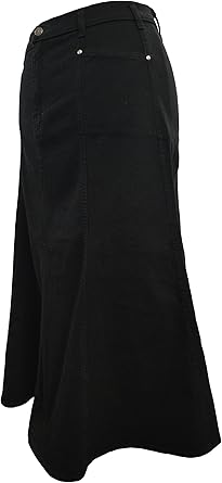 black denim skirt size 4