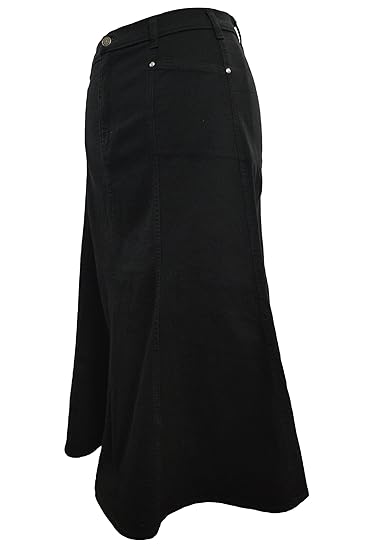 black denim skirt size 4