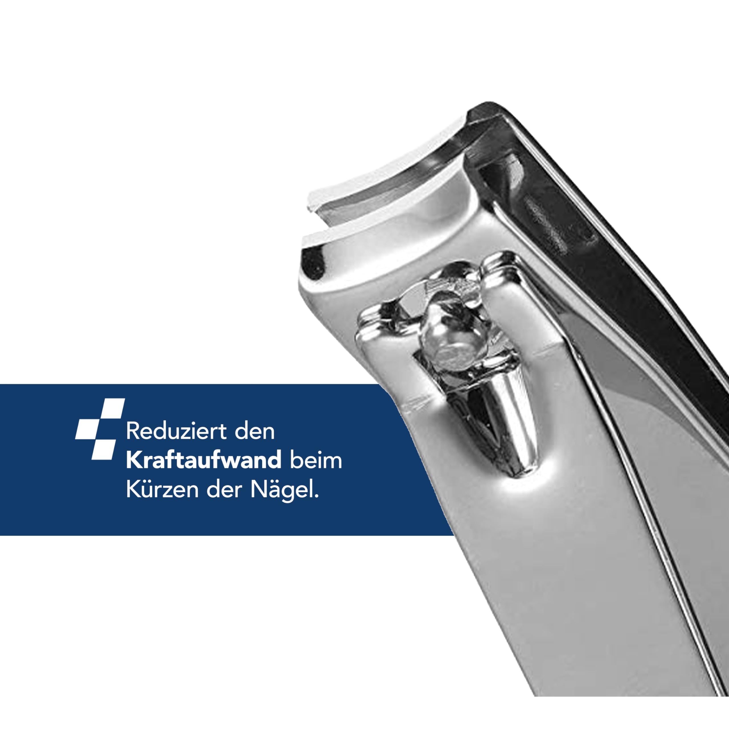 First Aid Only Nagelknipser mit Scherenaugen | Nagelschneider für Senioren | Erleichtert das Schneiden von Finger- und Fußnägeln | Sichere Handhabung für Links- und Rechtshänder | P-10012 3