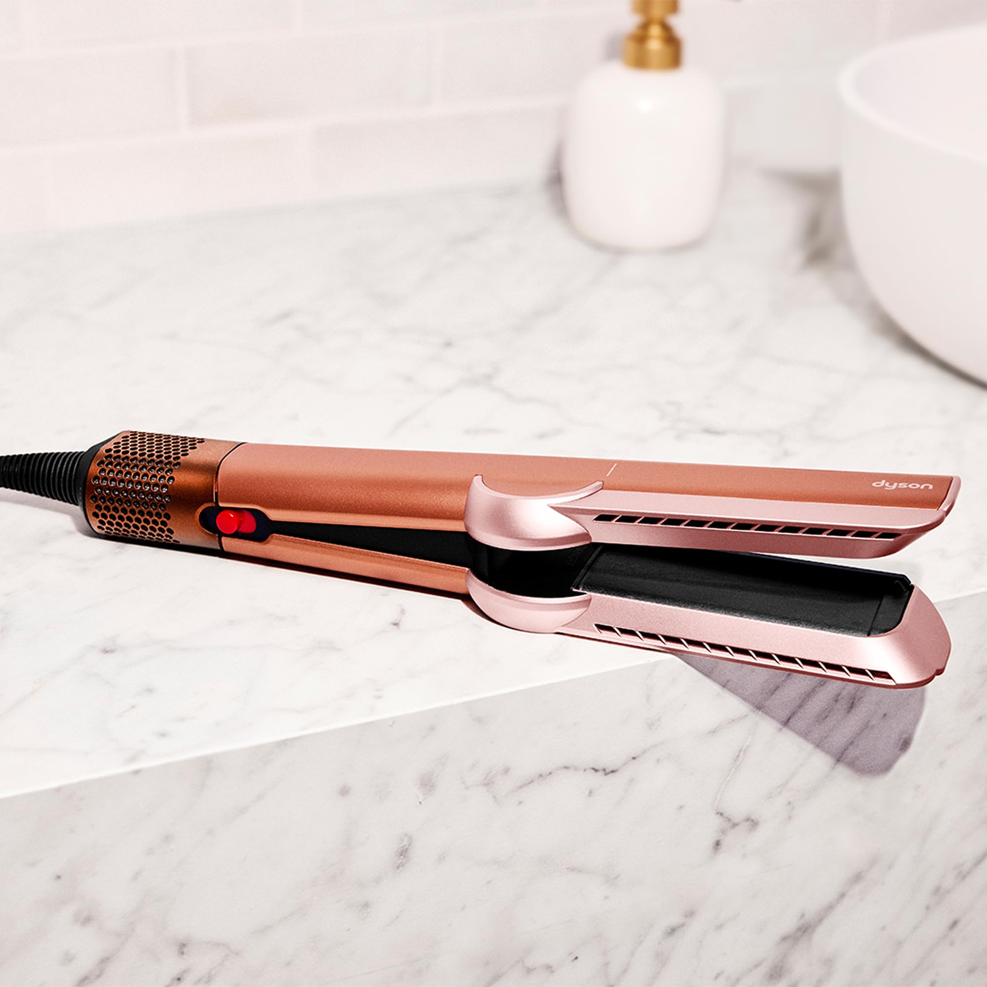 Dyson Airstrait? Straightener, Wet to Dry Hair Straightener, No Heat Damage, No hot Plates, All Hair Types