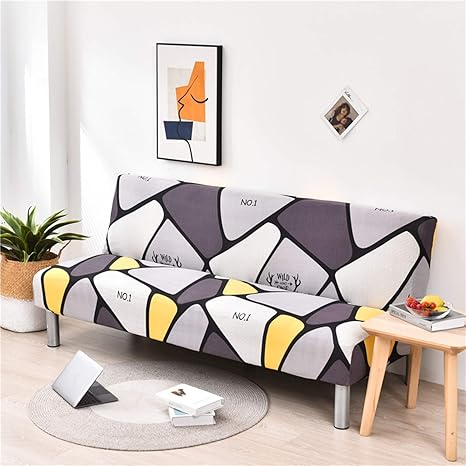 CClz Funda para Sofá Elástica Spandex Cubierta De Futón,Cubierta De
