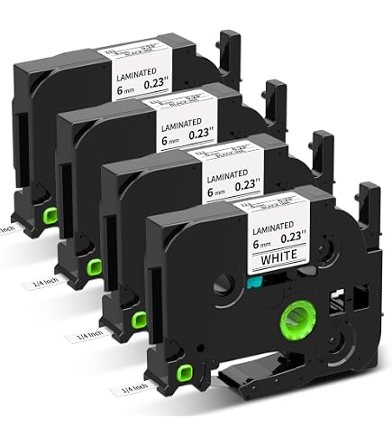 Amazon.com: 3.5mm Label Tape Replacement for Brother TZe-N201