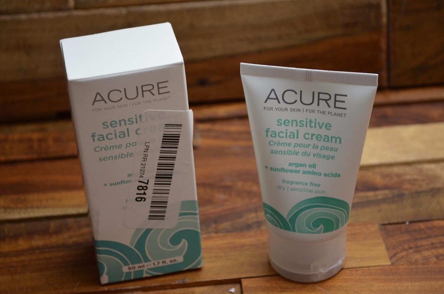 acure sensitive facial cream