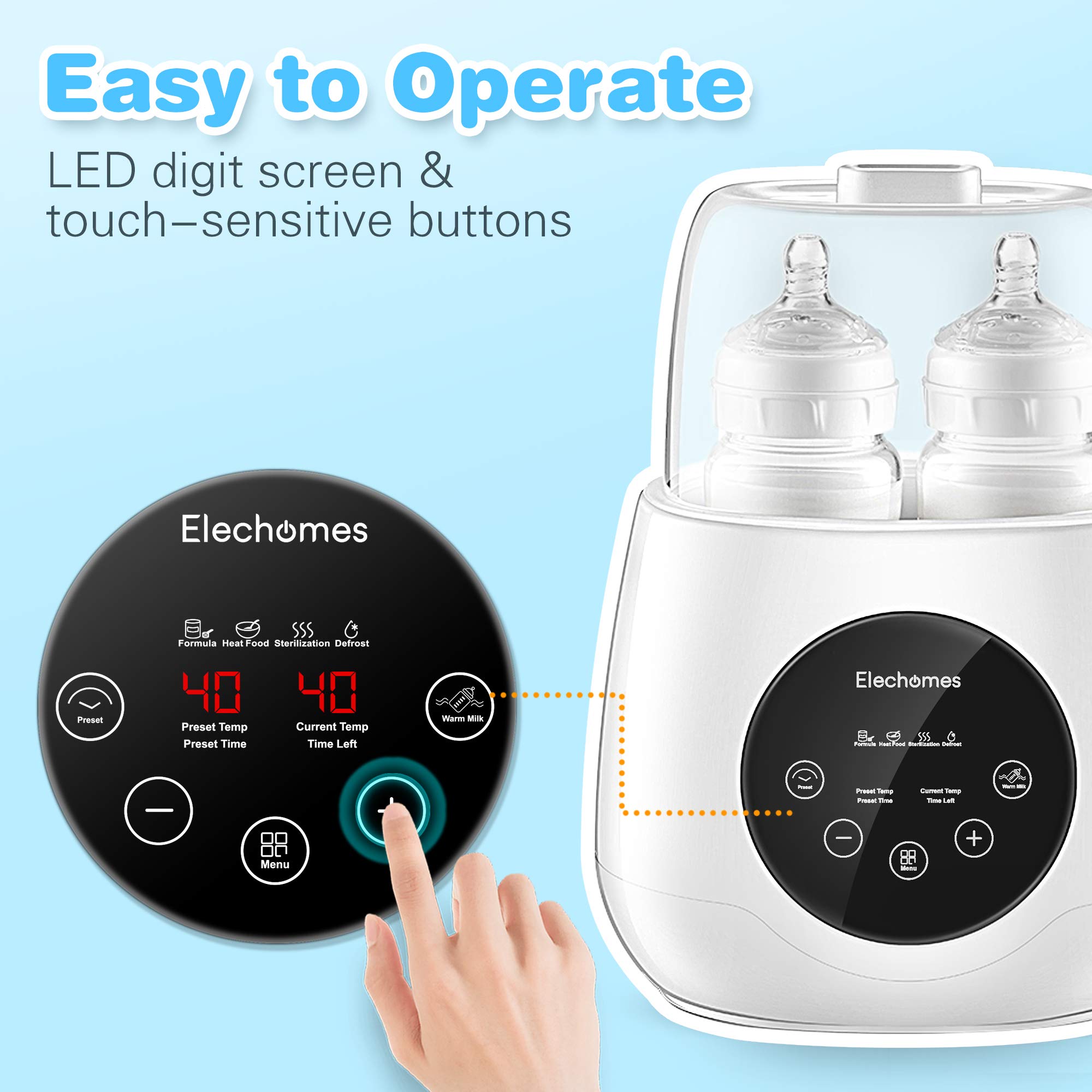 elechomes bottle sterilizer