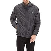 TRAILSIDE SUPPLY CO. Mens Windbreaker Jackets Lightweight Packable Jacket,Windproof and Dustproof