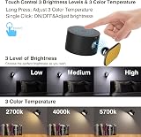 Coollamp LED Indoor Wall Lamp—Rechargeable Battery, 3 Brightness Levels view 2