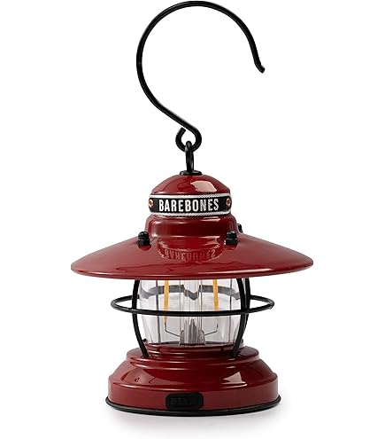 Barebones Outpost Lantern - Vintage White, Vintage-Inspired