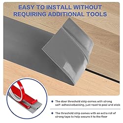 Floor Transition Strip Vinyl Door Threshold Ramp