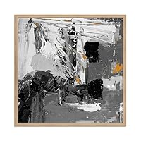 SIGNWIN Framed Canvas Wall Art Colorful Texture Canvas Prints Home Artwork Decoration for Living Room,Bedroom - 16x16 inches