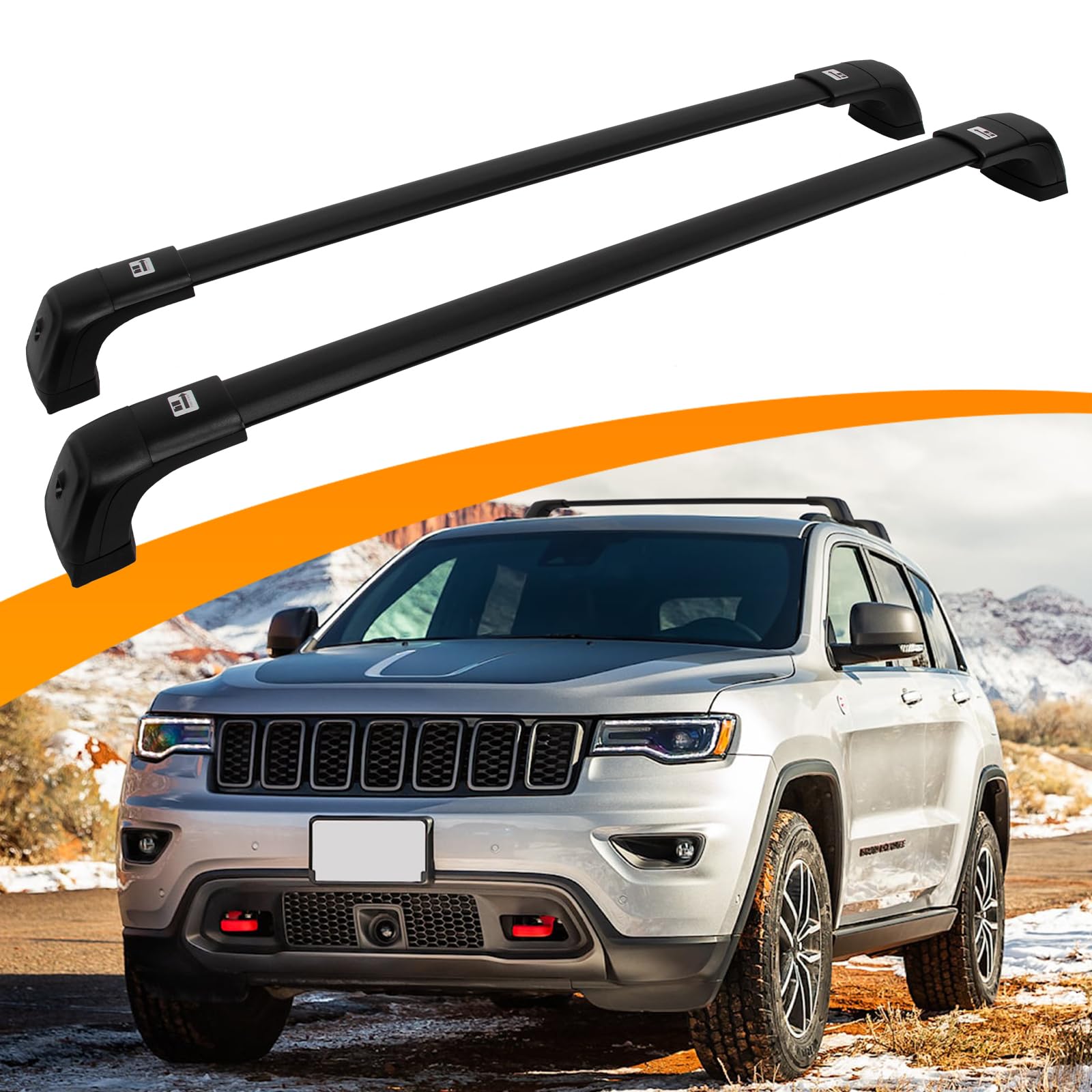 Amazon 2019 Jeep Cherokee Roof Rack Cross Bars Snailfly Upgraded