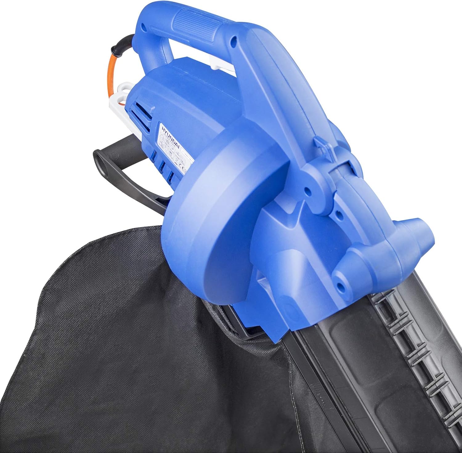 Hyundai 3000W Leaf Blower, Garden Vacuum & Mulcher, 45L Bag, 12m Cable, Variable Airspeed 62-170mph - Image 4