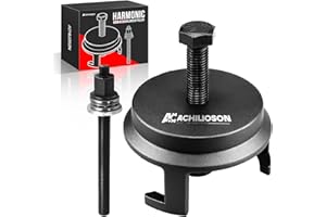ACHILIOSON for GM 25264 Harmonic Balancer Puller and 551141 Crank Pulley Install Tool Harmonic Balancer Installation Tool Compatible with GM LS Series Engines 1997-UP