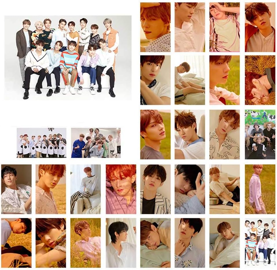 Kunandroc Kpop Seventeen Album [HIT] Photo Holder Lomo Cards Set New Collective Album Photocard Poster Gift for Fans 30pcs-3