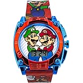 Accutime Super Mario Brothers Mario & Luigi Kids Digital Watch