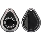 kwmobile Motorcycle Key Cover Compatible with Harley Davidson Motorcycle Key Cover - Soft TPU Scooter Key Fob Case - Black Matte / Black