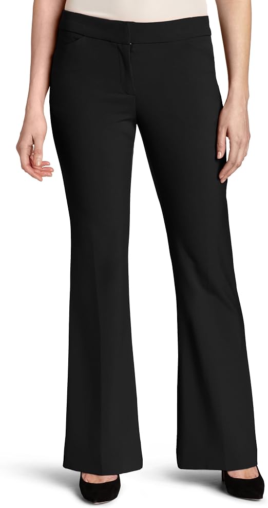 women's black bootcut dress pants