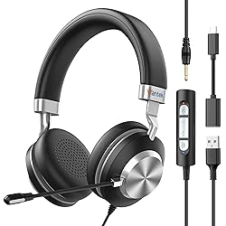 Cell Phone Headset with Microphone Noise Cancelling