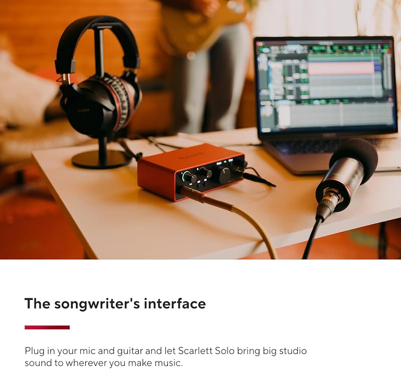 Scarlett Solo 4th Gen Interfaccia audio USB-C