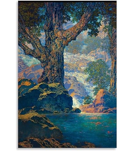 Amazon.com: A Maxfield Parrish print used by Edison Mazda to