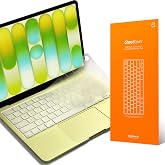 GhostCover Original Premium Ultra Thin Keyboard Cover Protector, Compatible with 2026 MacBook Neo 13" A3404 (Touch ID), US ANSI Layout, Clear