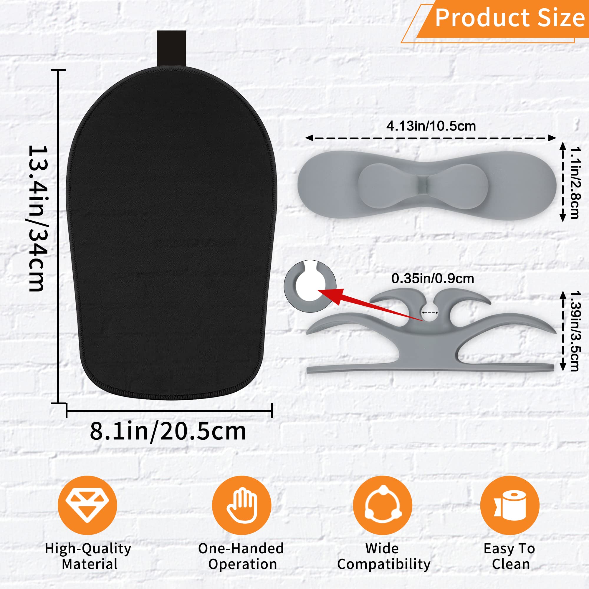 Sliding Mat for Kitchenaid Mixer, Mixer Mover Slider Mat Pad for Kitchenaid 4.5-5 Qt Tilt-Head Stand Mixer, Kitchen Appliance Slider Mat with 1 Kitchen Accessory, Kitchen Aid Mixer Accessories