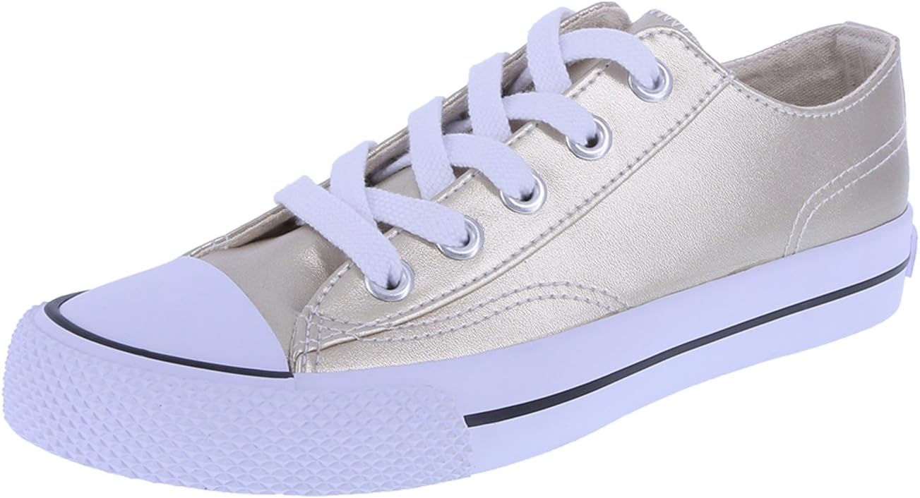 Airwalk Women's Gold Smooth Women's Legacee Sneaker 9 Regular