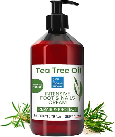 bleu & marine Bretania Tea Tree Repair Cream 250ml for Feet & Nails
