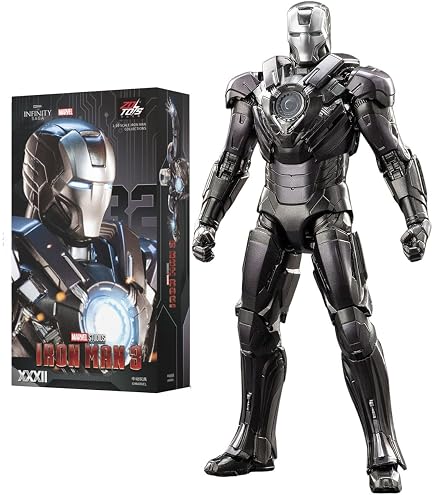 Amazon.com: ZD Toys 1/10th Scale 7 inch Iron Man Mark XLI MK41