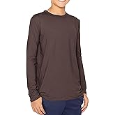 STRETCH IS COMFORT Boy's Oh So Soft Long Sleeve Top Crew Neck | 4-16